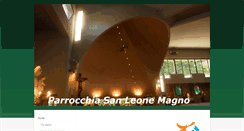 Desktop Screenshot of parrocchiasanleone.info